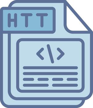 htt negrita aplicación gráfico estilo vector