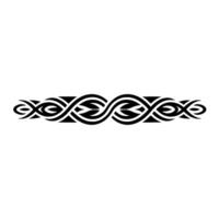 Elegant Celtic Knotwork on White Background, Seamless Motif vector