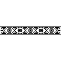 Geometric Black Border on Gradient Background vector