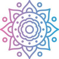 Mandala Futuristic UX Form vector