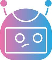 Bot Virtual Visual Pattern vector