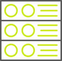 Server Premium Interface Object vector
