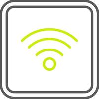 Wifi Premium Grid Token vector