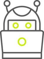 Bot Global Digital Mark vector