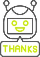 Bot Global App Emblem vector