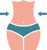 Weight Loss Dynamic UX Form vector