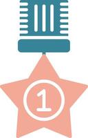 1st Prize Colorful Line Art vector
