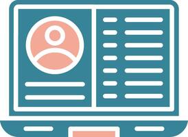 Chat Program Neon UX Form vector