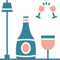 Champagne Expressive Tech Element vector