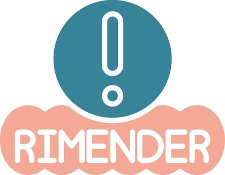 Notification Premium Tech Element vector