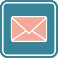 Mail Global Style Glyph vector