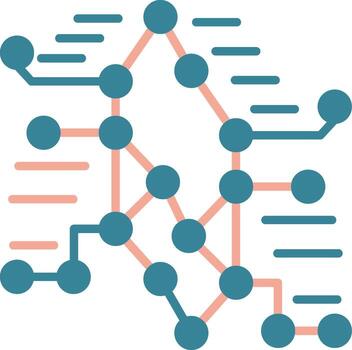 Underground Crystal Interface Object vector