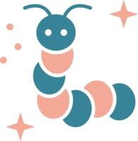Caterpillar Crystal Core Icon vector