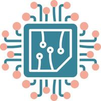Digital Streamlined Web Symbol vector