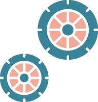 wheels Virtual Core Icon vector