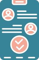 Double Check Bold Graphic Module vector