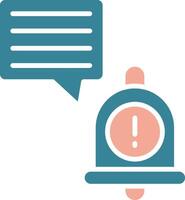 Announcement Streamlined Flat Badge vector