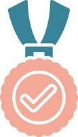 Medal Bold Interface Object vector