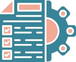 Task Planning Interactive Graphic Module vector