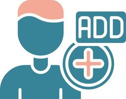 Add Friend Bold System Element vector