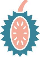 Durian Virtual Symbol Sketch vector