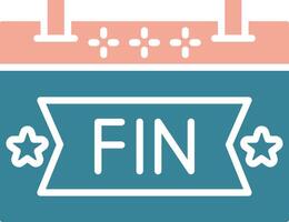 The End Vibrant UX Form vector