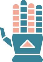 Hand Interactive Graphic Module vector
