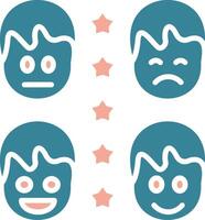 User Rating Dynamic UX Form vector