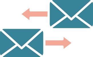 Envelope Simplified Line Art vector