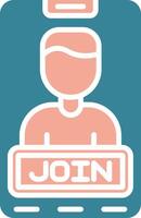Join Simplified UX Display vector