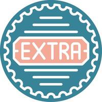 Extra Simplified Style Glyph vector