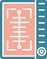 X Ray Expressive Symbol Sketch vector