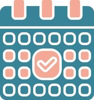 Calendar Dynamic UX Form vector