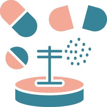 Medicine Virtual Visual Pattern vector