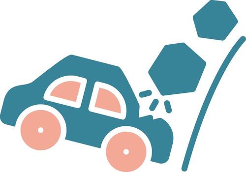 que cae rocas innovador visual modelo vector