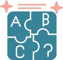 Puzzle Intuitive Web Symbol vector