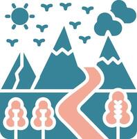 Pathway Futuristic Graphic Module vector