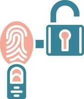 Unlocking Bold UI Stamp vector