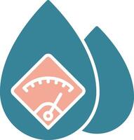 Water Consumption Global UX Display vector