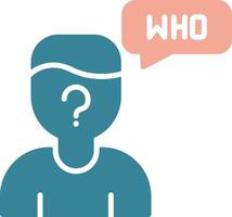 Who Tactile Symbol Sketch vector