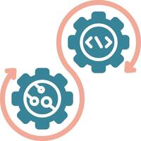 Devops Unified UI Stamp vector