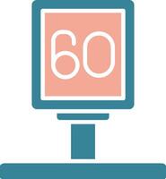 Speed Limit Premium Tech Element vector