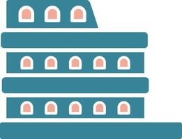 Colosseum Bold Graphic Module vector