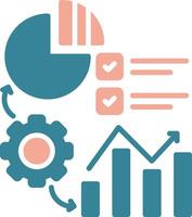 Statistics Premium Tech Element vector