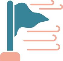 Wind Global Core Icon vector