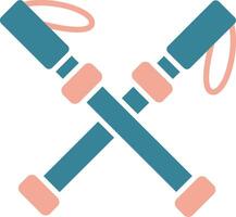 Walking Stick Premium Interface Object vector