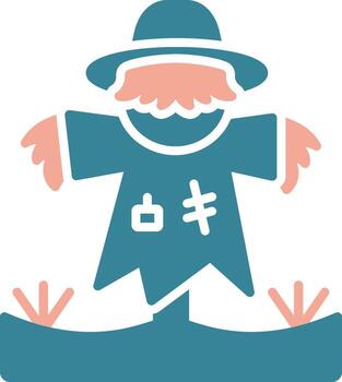 Scarecrow Unified Visual Pattern vector