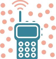 Walkie Talkie Interactive Unit vector