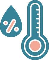Humidity Expressive Digital Mark vector