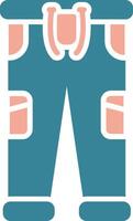 Pants Efficient Style Glyph vector